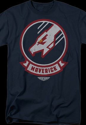 Maverick Patch Logo Top Gun: Maverick T-Shirt