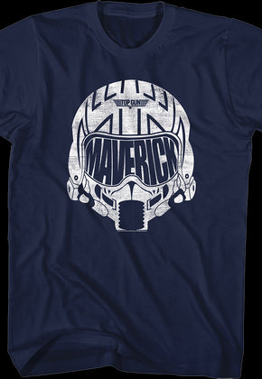 Maverick's Flight Helmet Top Gun T-Shirt