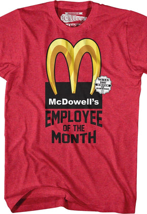McDowell's Employee Of The Month Coming To America T-Shirt