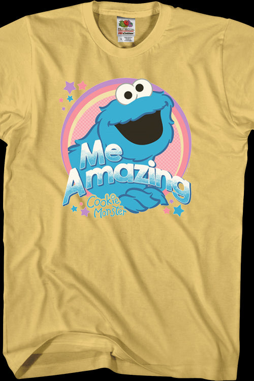 Me Amazing Cookie Monster Sesame Street T-Shirtmain product image