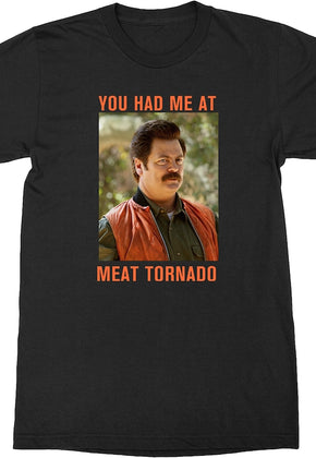 Meat Tornado Parks and Recreation T-Shirt
