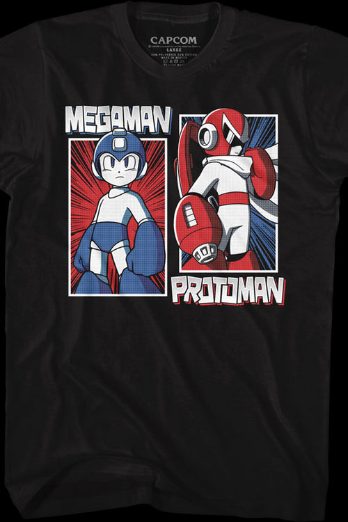 Mega Man and Proto Man T-Shirtmain product image