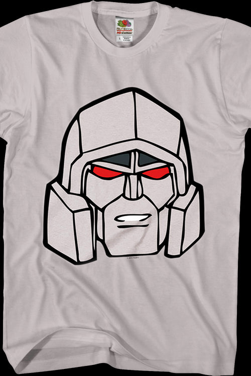 Megatron Head Shot Transformers T-Shirtmain product image
