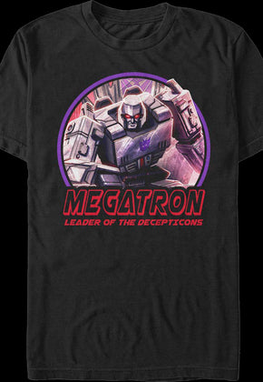 Megatron Leader Of The Decepticons Transformers T-Shirt