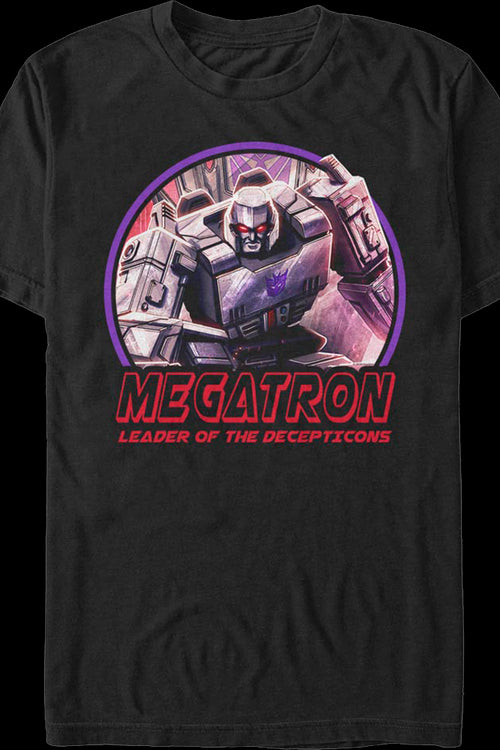 Megatron Leader Of The Decepticons Transformers T-Shirtmain product image