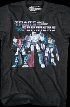 Decepticons Triple Threat Transformers T-Shirt