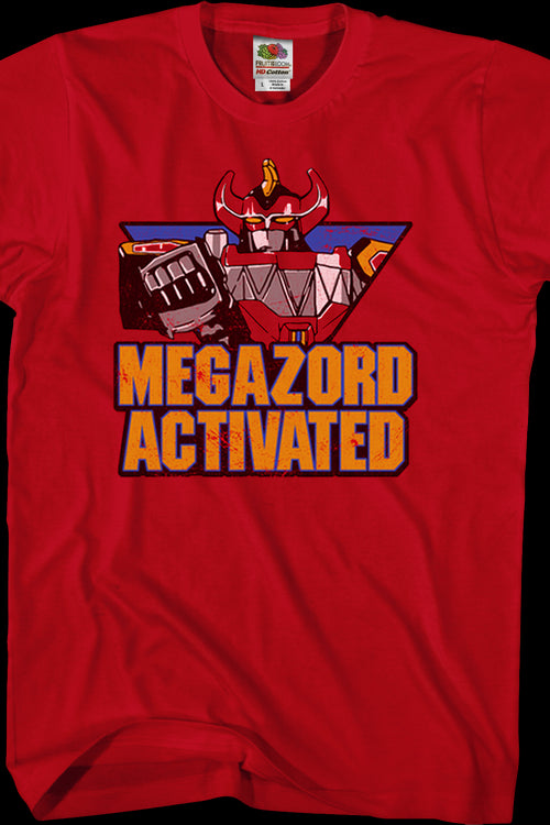 Megazord Activated Mighty Morphin Power Rangers T-Shirtmain product image