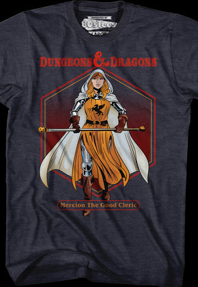 Mercion The Good Cleric Dungeons & Dragons T-Shirt