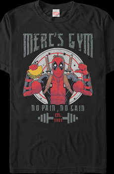 Merc's Gym Deadpool T-Shirt
