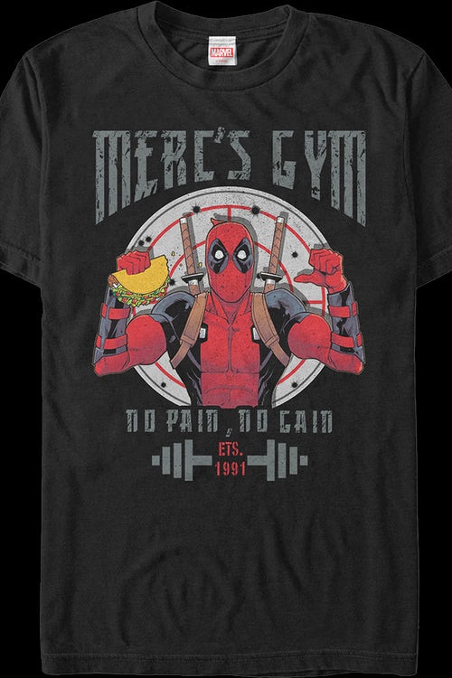 Merc's Gym Deadpool T-Shirtmain product image
