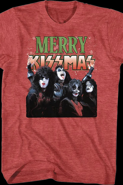 Merry Kissmas KISS T-Shirtmain product image