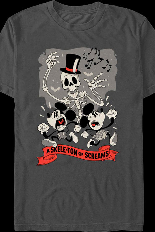 Mickey & Minnie Mouse A Skele-Ton Of Screams Disney T-Shirtmain product image