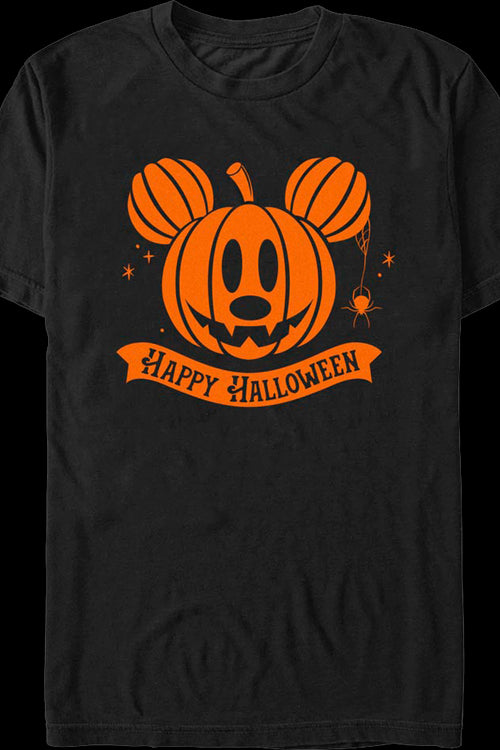 Mickey Mouse Halloween Jack-o'-Lantern Disney T-Shirtmain product image