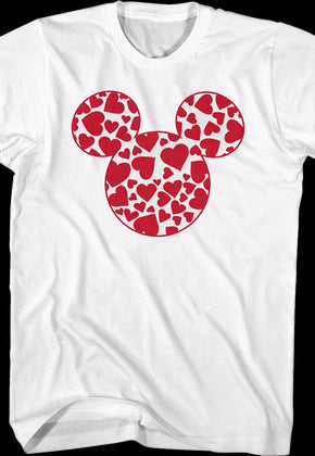Mickey Mouse Hearts Disney T-Shirt