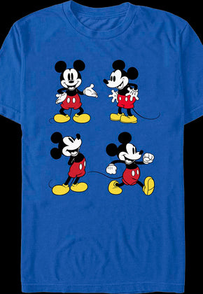 Mickey Mouse Poses Disney T-Shirt
