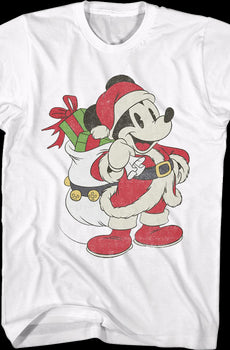 Mickey Mouse Santa Claus Disney T-Shirt