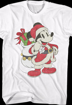 Mickey Mouse Santa Claus Disney T-Shirt