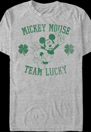 Mickey Mouse Team Lucky Disney T-Shirt