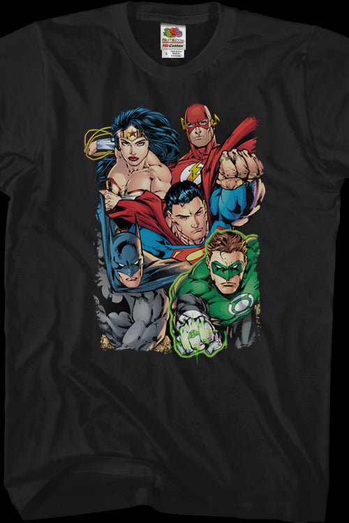 Mightiest Heroes Justice League T-Shirtmain product image