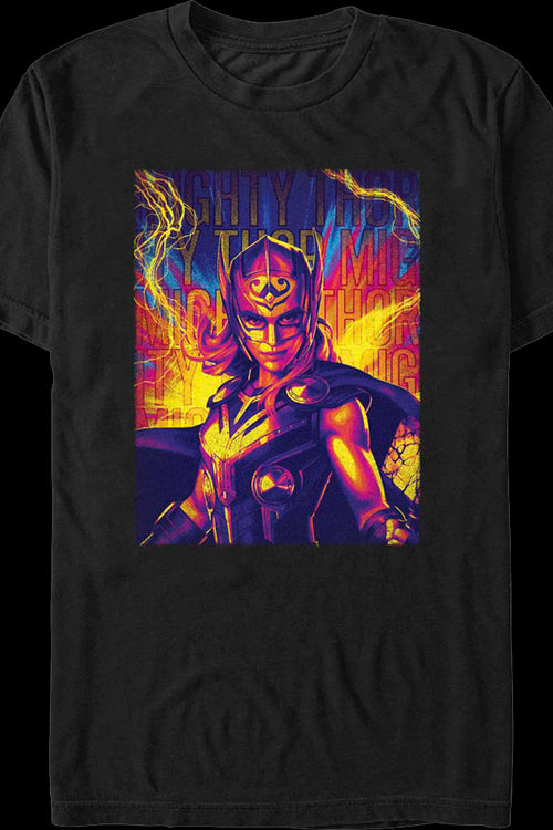 Mighty Hero Lightning Marvel Comics T-Shirtmain product image