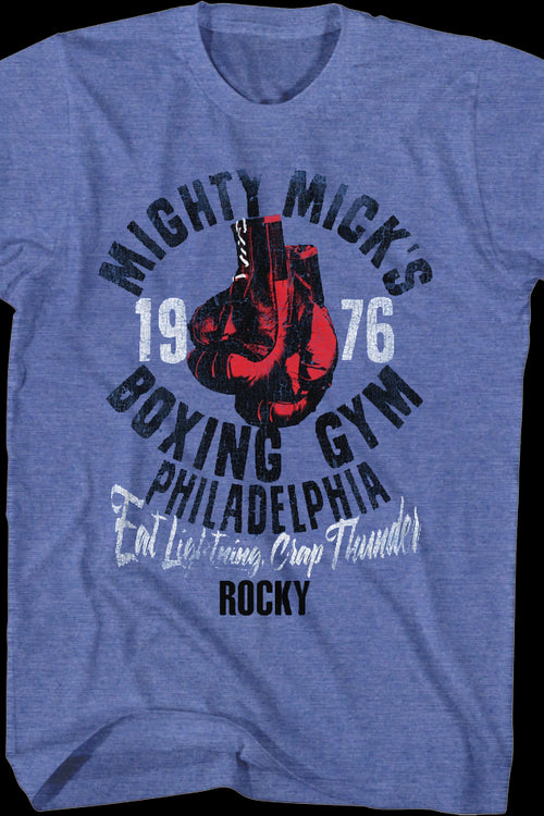 Mighty Mick's Eat Lightning Crap Thunder Rocky T-Shirtmain product image