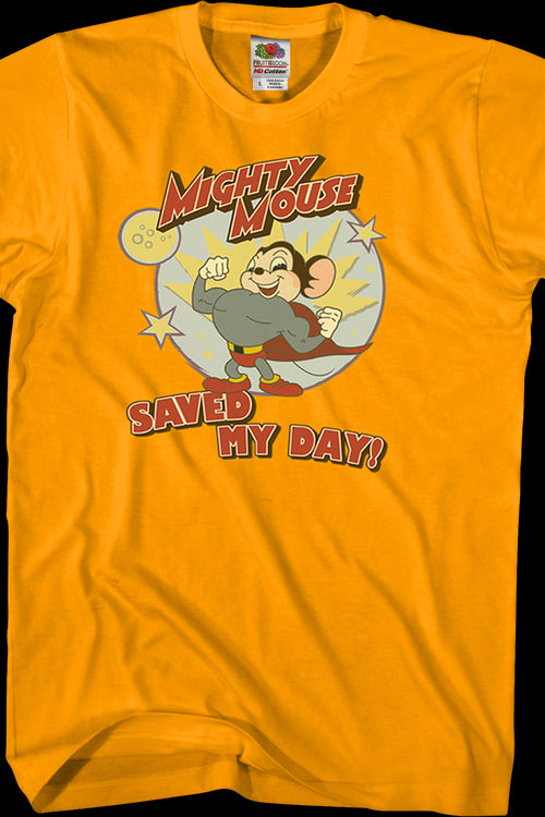 Mighty Mouse Saved My Day T-Shirtmain product image