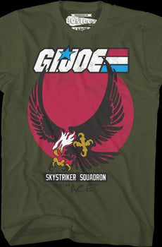 Military Green Skystriker Squadron GI Joe T-Shirt