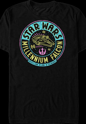Millennium Falcon Fastest Hunk Of Junk In The Galaxy Star Wars T-Shirt