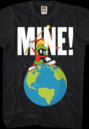 Mine Marvin The Martian Looney Tunes T-Shirt