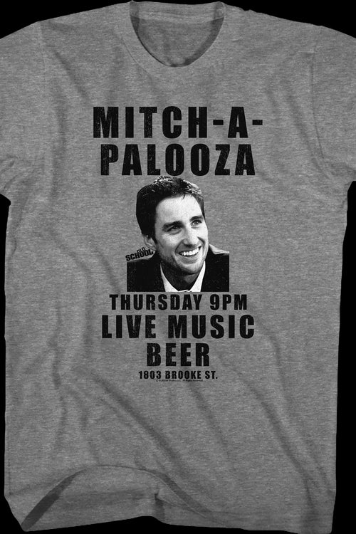 Mitch-A-Palooza Poster Old School T-Shirtmain product image