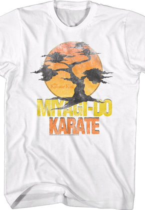 Silhouette Miyagi-Do Karate Kid T-Shirt