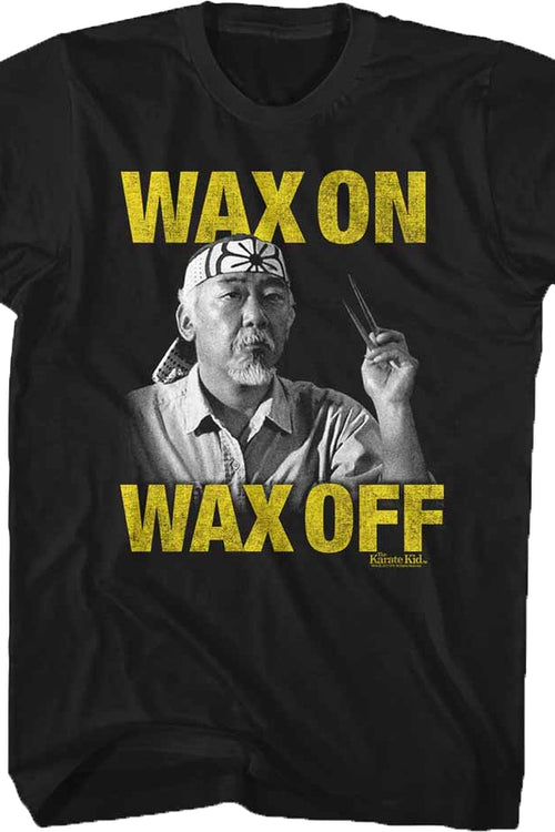 Miyagi Photo Wax On Wax Off T-Shirtmain product image
