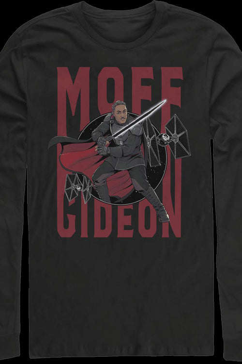 Moff Gideon Action Pose The Mandalorian Star Wars Long Sleeve Shirtmain product image