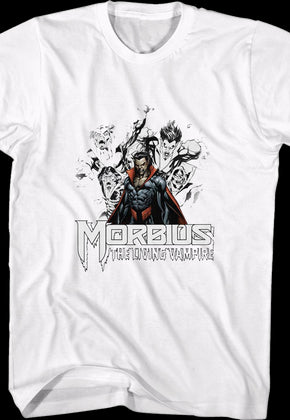 Morbius The Living Vampire Sketches Marvel Comics T-Shirt