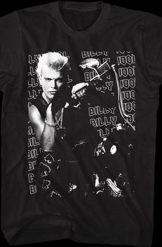 Motorcycle Photo Billy Idol T-Shirt