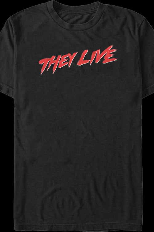 Movie Logo They Live T-Shirtmain product image