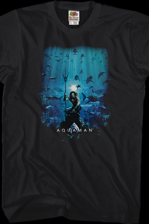 Movie Poster Aquaman T-Shirtmain product image