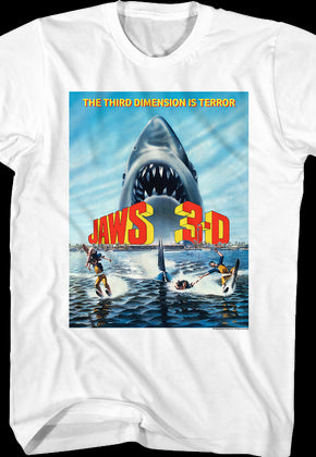 Movie Poster Jaws 3-D T-Shirt