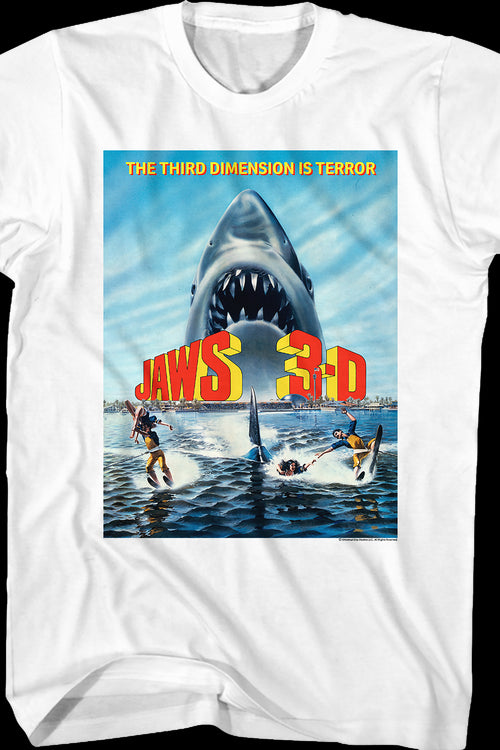 Movie Poster Jaws 3-D T-Shirtmain product image
