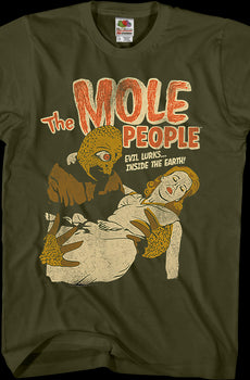 Movie Poster Mole People T-Shirt
