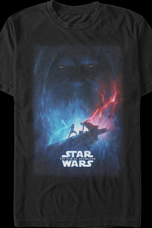 Movie Poster The Rise Of Skywalker Star Wars T-Shirtmain product image
