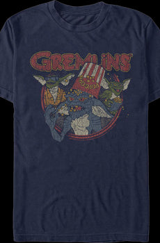 Movie Theater Popcorn Gremlins T-Shirt