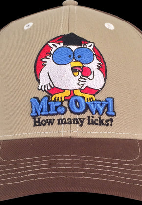 Mr. Owl How Many Licks Tootsie Pop Adjustable Hat