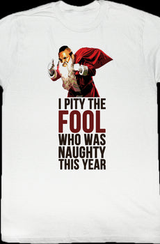 Mr. T Santa Christmas Shirt