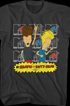 MTV Logos Beavis and Butt-Head T-Shirt