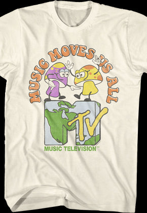 Music Moves Us All MTV Shirt