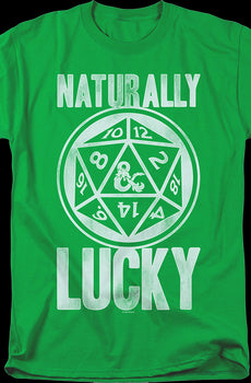 Naturally Lucky Dungeon & Dragons T-Shirt