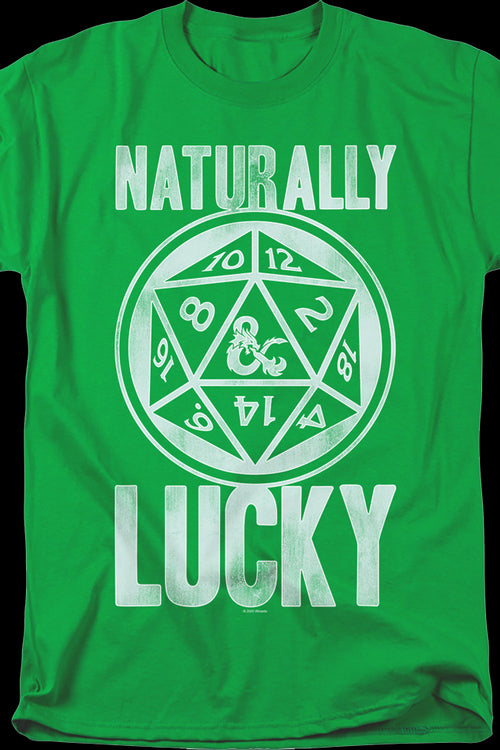 Naturally Lucky Dungeon & Dragons T-Shirtmain product image