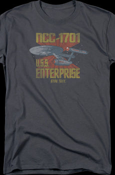 NCC-1701 USS Enterprise Star Trek T-Shirt