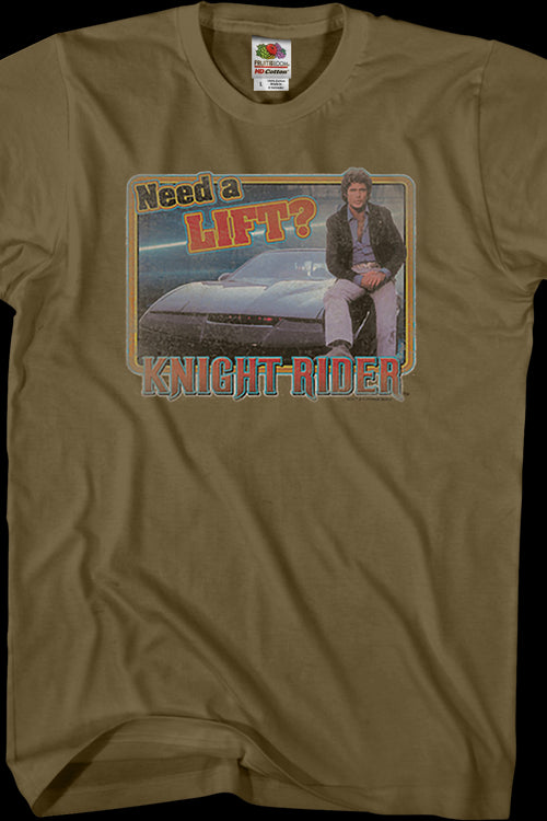 Need A Lift Knight Rider T-Shirtmain product image